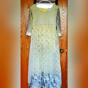 Anarkali gown dress